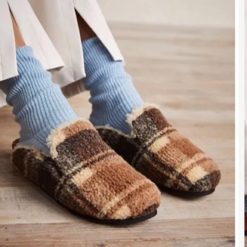 Free People Shearling Damon Cozy Mule - Picture 1 of 8